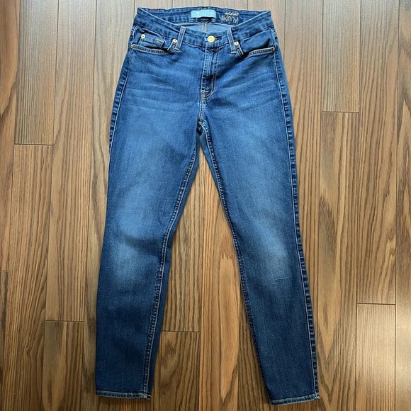 7 For All Mankind B(Air) Denim The Ankle Skinny 27 - Picture 11 of 12